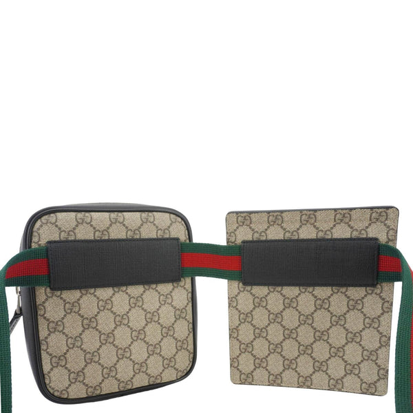 GUCCI GG Supreme Canvas Belt Bag Beige 450956