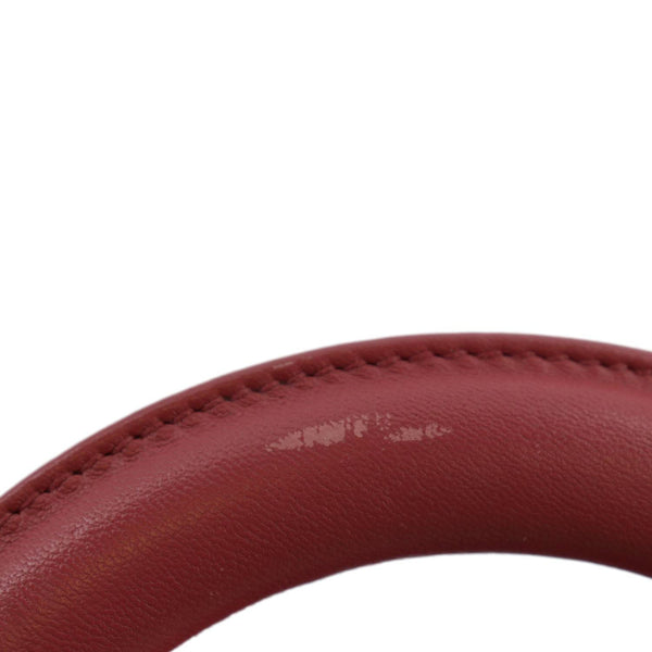 CHRISTIAN DIOR Lady Dior Cannage Lambskin Shoulder Bag Pink