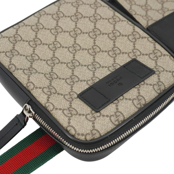 GUCCI GG Supreme Canvas Belt Bag Beige 450956