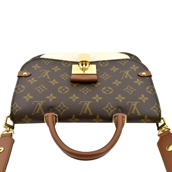 LOUIS VUITTON Vaugirard Monogram Canvas Shoulder Bag Creme