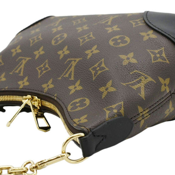 LOUIS VUITTON Boulogne Monogram Canvas Shoulder Bag Black