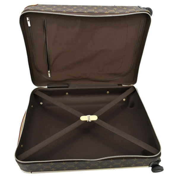 LOUIS VUITTON Horizon 50 Monogram Canvas Rolling Suitcase Brown