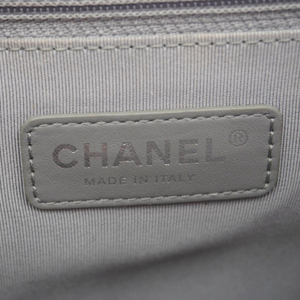 CHANEL Boy Flap Old Medium Chevron Leather Crossbody Pink