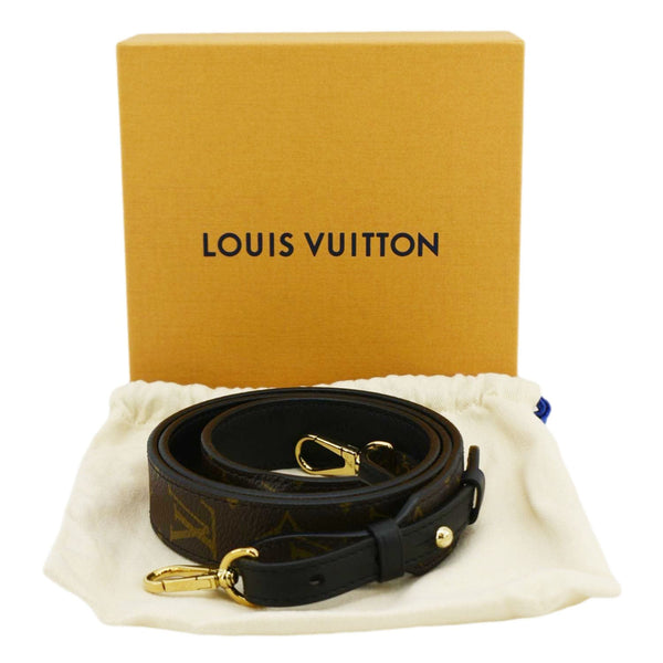 LOUIS VUITTON Monogram Canvas Strap Brown