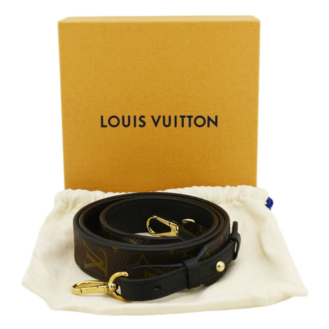 LOUIS VUITTON Monogram Canvas Strap Brown