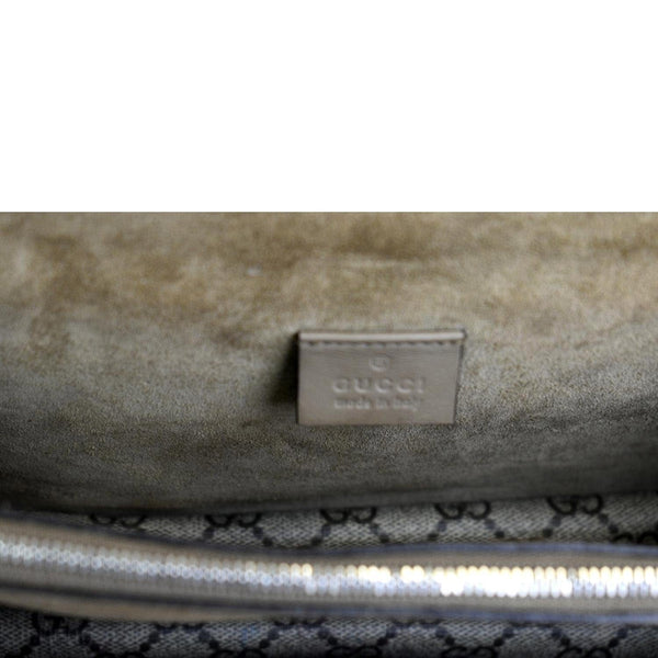GUCCI Dionysus Small GG Supreme Canvas Shoulder Bag Beige 400249