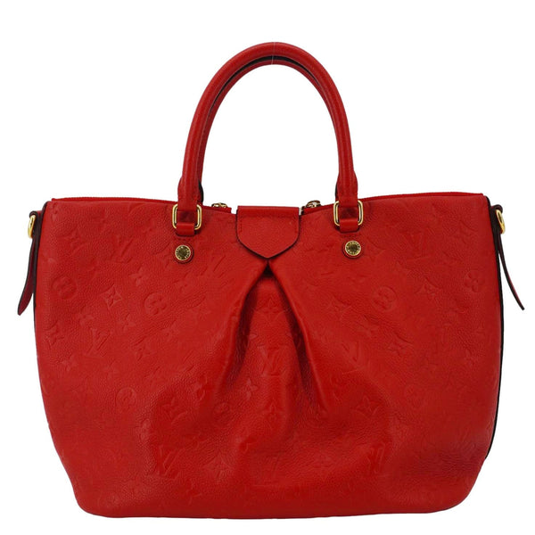 LOUIS VUITTON Mazarine Monogram Empreinte Shoulder Bag Red