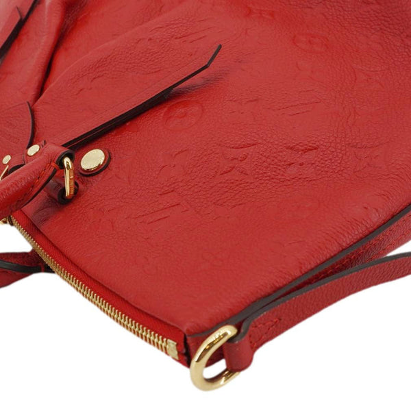 LOUIS VUITTON Mazarine Monogram Empreinte Shoulder Bag Red