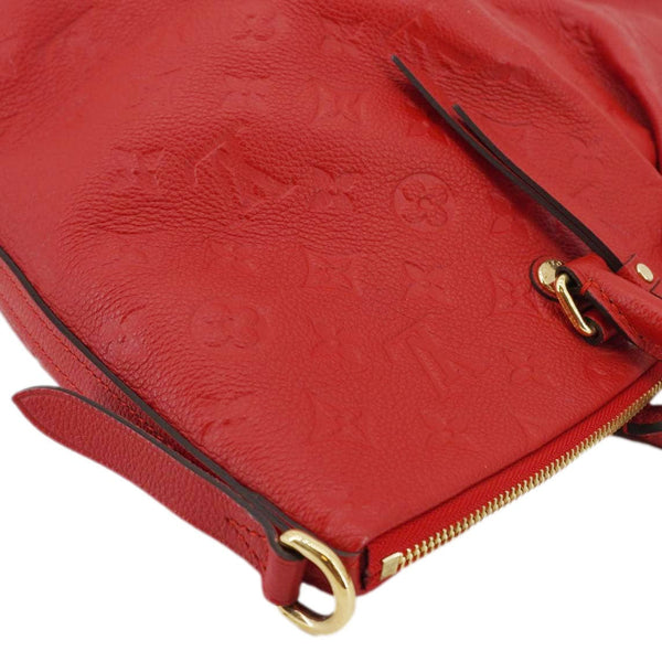 LOUIS VUITTON Mazarine Monogram Empreinte Shoulder Bag Red