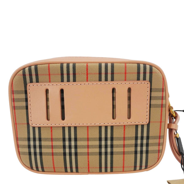 BURBERRY 1983 Knight Link Check Canvas Bumbag Beige