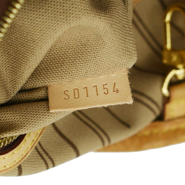 LOUIS VUITTON Delightful PM Monogram Canvas Hobo Bag Brown