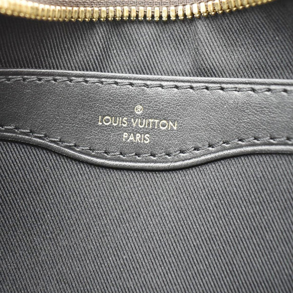 LOUIS VUITTON Boulogne Monogram Canvas Shoulder Bag Black