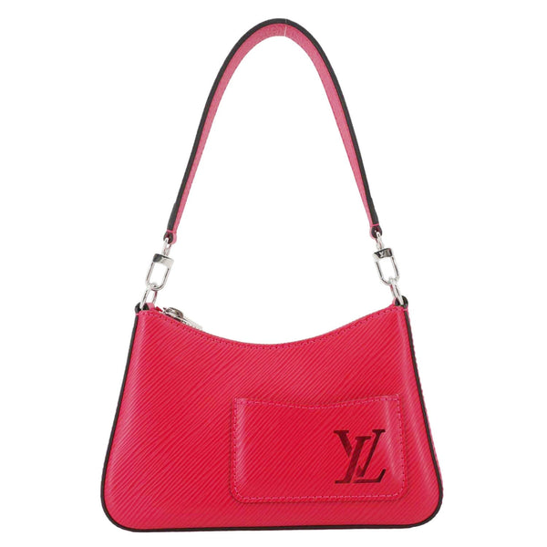 LOUIS VUITTON Marellini Epi Leather Shoulder Bag Pink