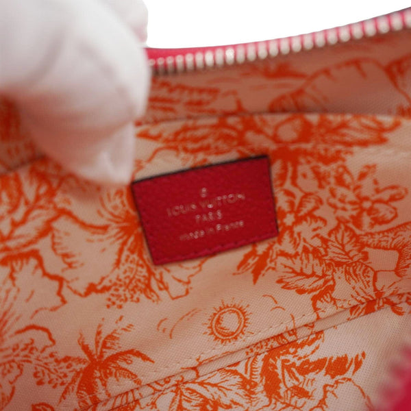 LOUIS VUITTON Marellini Epi Leather Shoulder Bag Pink