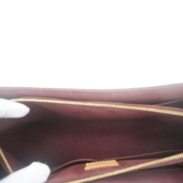 LOUIS VUITTON Soufflot MM Monogram Canvas Shoulder Bag Brown