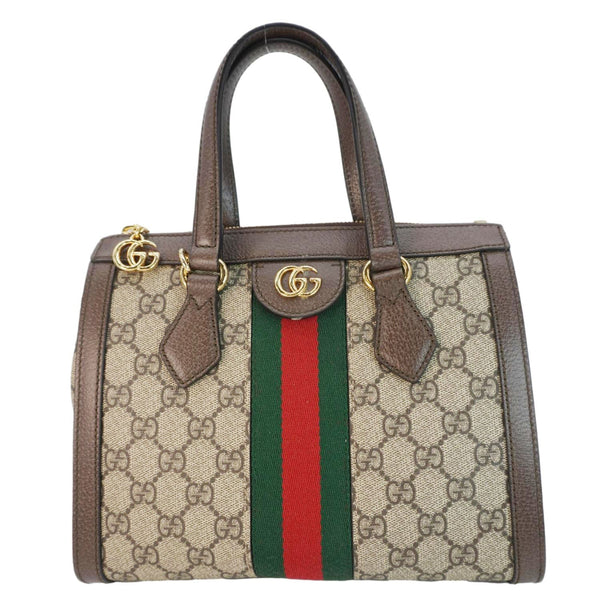 GUCCI Ophidia GG Supreme Canvas Tote Bag Beige 547551