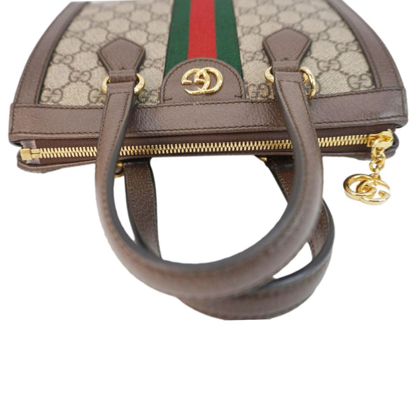 GUCCI Ophidia GG Supreme Canvas Tote Bag Beige 547551