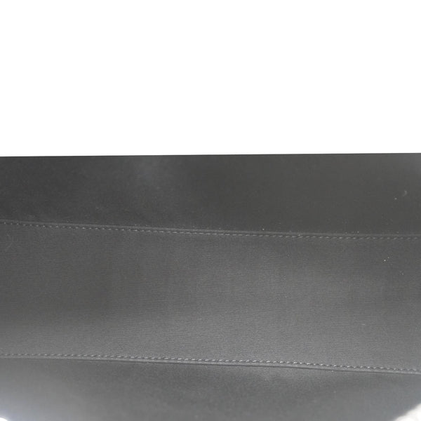 CHRISTIAN DIOR Lingot 22 CD Diamond Canvas Messenger Bag Black