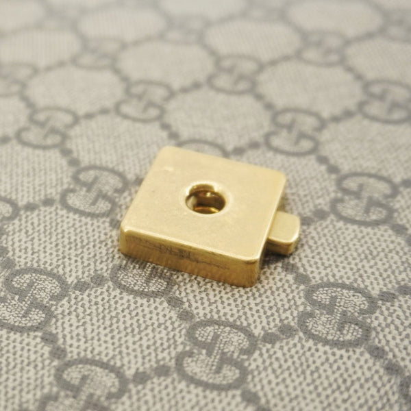 GUCCI Queen Margaret Bee GG Supreme Canvas Shoulder Bag Red 476541