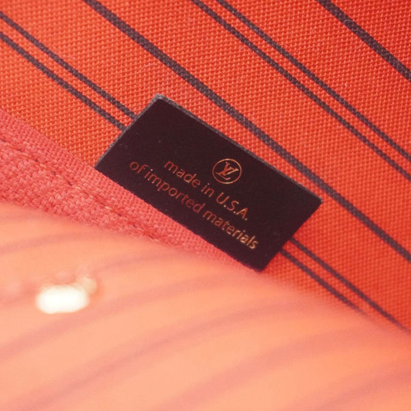 LOUIS VUITTON Neverfull MM World Tour Monogram Canvas Tote Shoulder Bag Brown