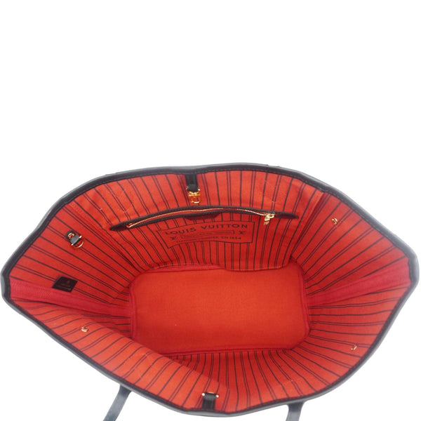 LOUIS VUITTON Neverfull MM World Tour Monogram Canvas Tote Shoulder Bag Brown