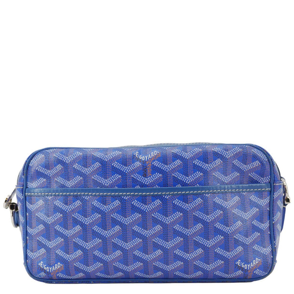 GOYARD Sac Cap Vert PM Canvas Shoulder Bag Blue
