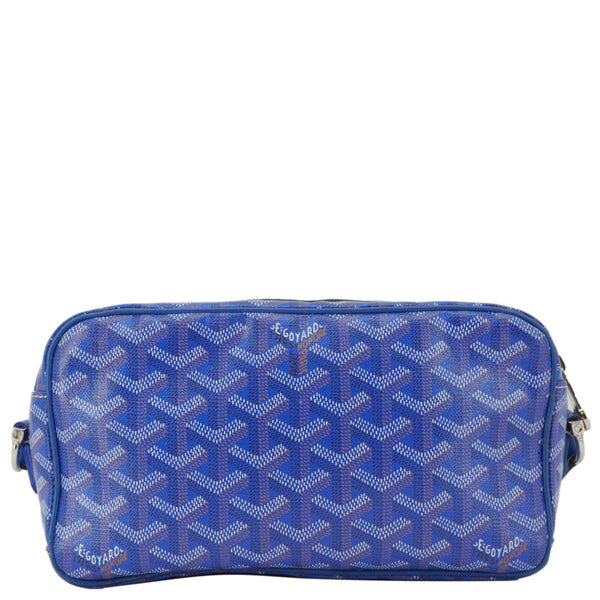 GOYARD Sac Cap Vert PM Canvas Shoulder Bag Blue