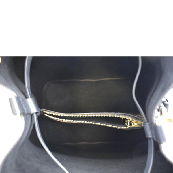 LOUIS VUITTON Neonoe Monogram Canvas Shoulder Bag Black