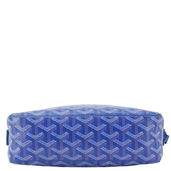 GOYARD Sac Cap Vert PM Canvas Shoulder Bag Blue