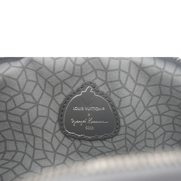LOUIS VUITTON LV X YK Monogram Reverse Eclipse Pumpkin Canvas Bumbag Gray