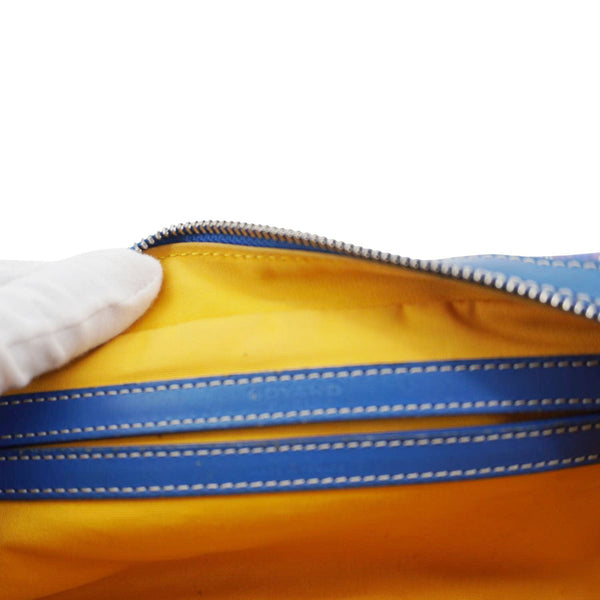 GOYARD Sac Cap Vert PM Canvas Shoulder Bag Blue