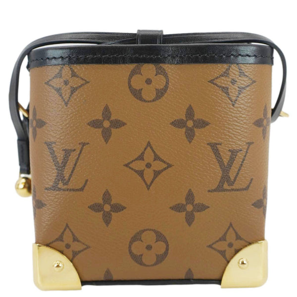 LOUIS VUITTON Noe Monogram Reverse Canvas Crossbody Bag Brown