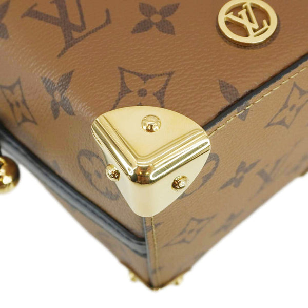 LOUIS VUITTON Noe Monogram Reverse Canvas Crossbody Bag Brown