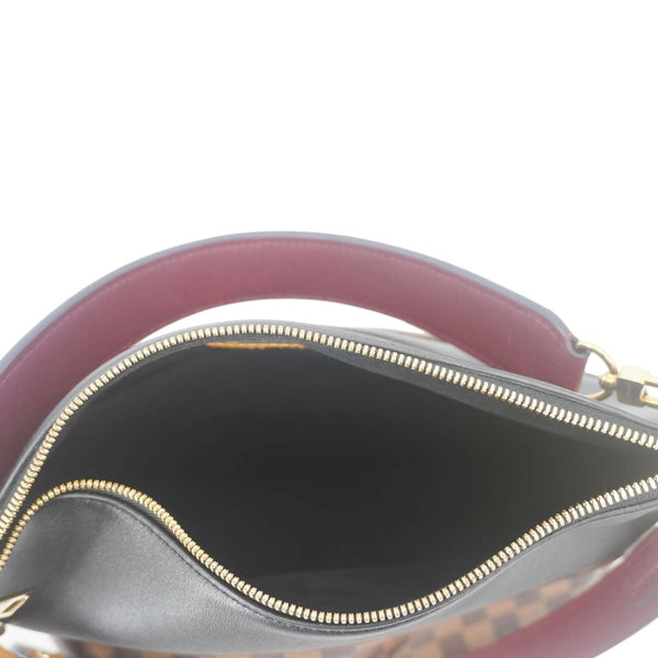 LOUIS VUITTON Maida Damier Ebene Hobo Shoulder Bag Noir