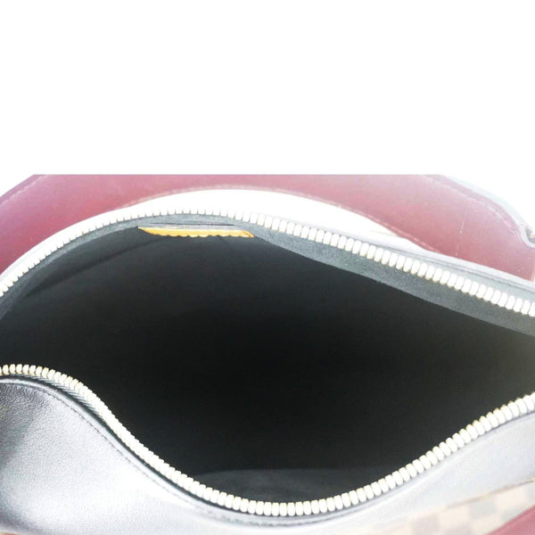 LOUIS VUITTON Maida Damier Ebene Hobo Shoulder Bag Noir