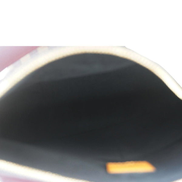 LOUIS VUITTON Maida Damier Ebene Hobo Shoulder Bag Noir