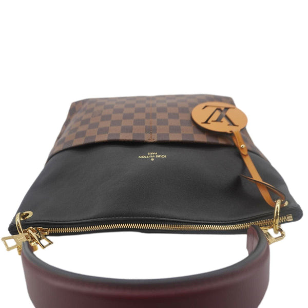LOUIS VUITTON Maida Damier Ebene Hobo Shoulder Bag Noir
