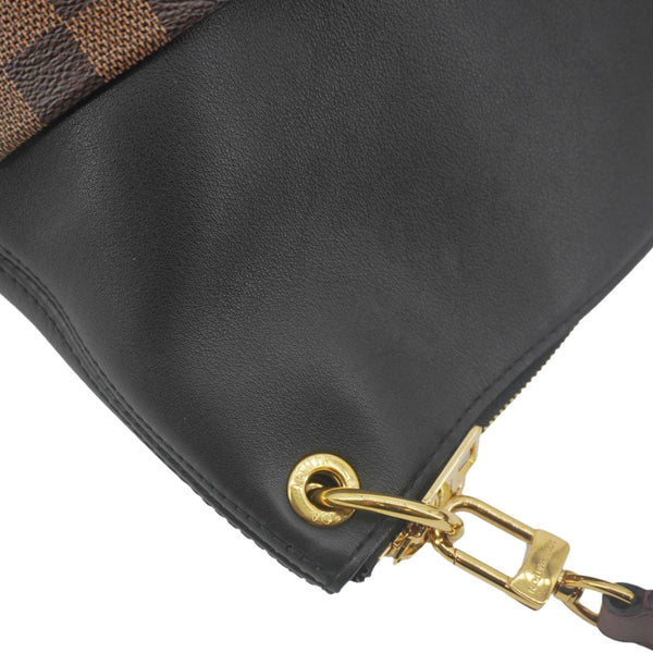 LOUIS VUITTON Maida Damier Ebene Hobo Shoulder Bag Noir