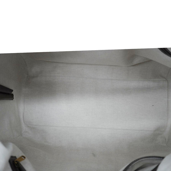 GUCCI Savoy Web Maxi GG Supreme Canvas Duffle Bag Beige 724567