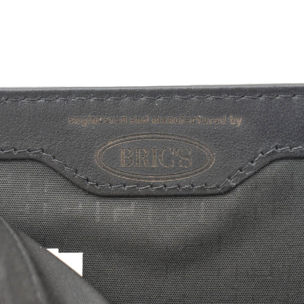 PORSCHSE DESIGN Carbon Print Fabric Men's Bifold Wallet Black