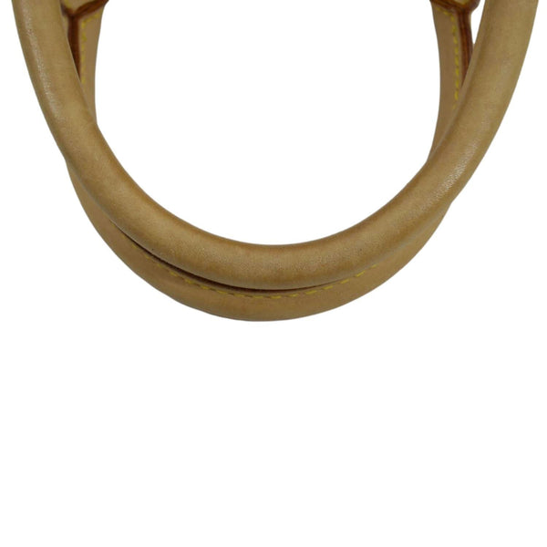 LOUIS VUITTON Manhattan PM Monogram Canvas Satchel Bag Brown