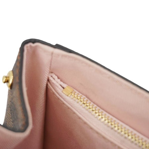 LOUIS VUITTON Bond Street MM Damier Ebene Crossbody Bag Magnolia