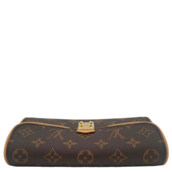 LOUIS VUITTON Camille Pochette Monogram Canvas Shoulder Bag Brown
