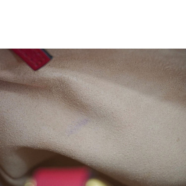 GUCCI GG Marmont Calfskin Matelasse Leather Shoulder Bag Red 448054