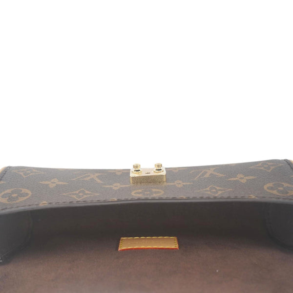 LOUIS VUITTON Camille Pochette Monogram Canvas Shoulder Bag Brown