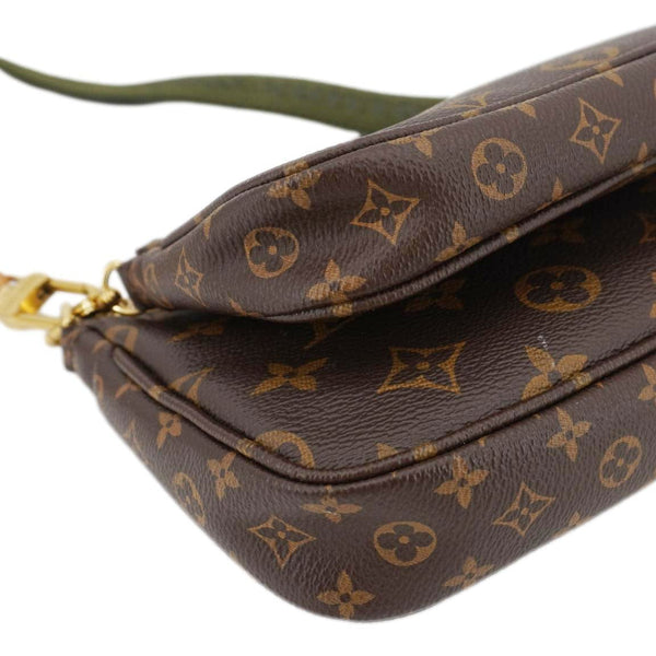 LOUIS VUITTON Multi Pochette Accessoires Monogram Canvas Crossbody Bag Brown