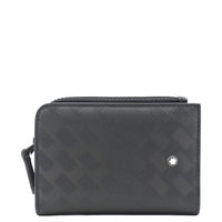 MONTBLAC Zip Around Leather Men
s Wallet Black