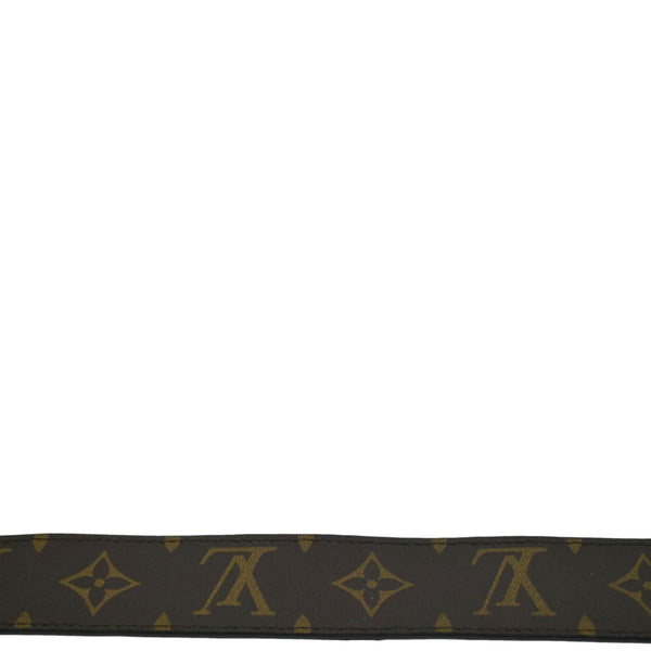LOUIS VUITTON Monogram Canvas Circle Reversible Belt Brown Size 80/32