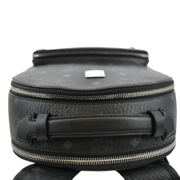 MCM Stark Classic Visetos Canvas Backpack Bag