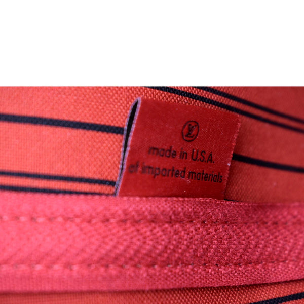 LOUIS VUITTON Neverfull MM Damier Ebene Shoulder Bag Brown